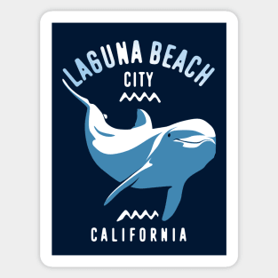 Laguna Beach City Of The Dolphins Sticker